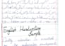 do neat urdu and english handwriting for assignments notes